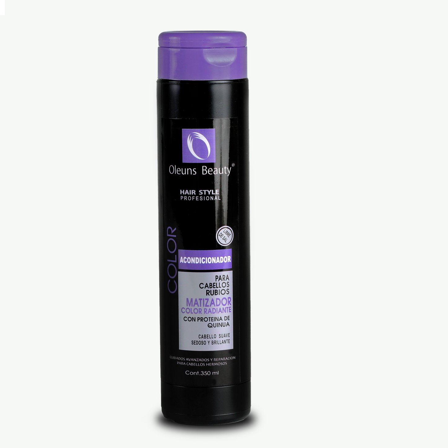 Acondicionador para cabellos rubios matizador color radiante 350 ml