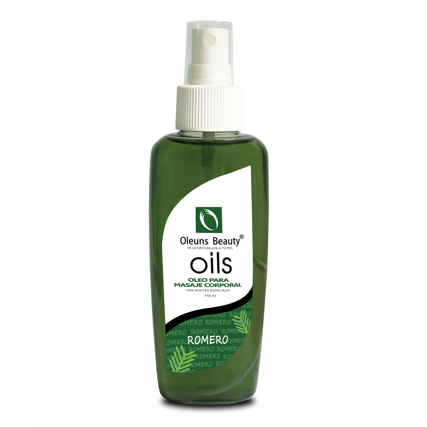 Óleo para masaje corporal de Romero 140 ml