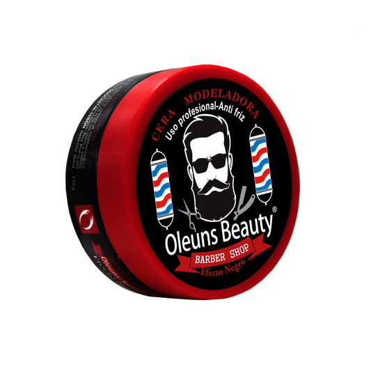 Cera modeladora efecto negro barber shop 130 g