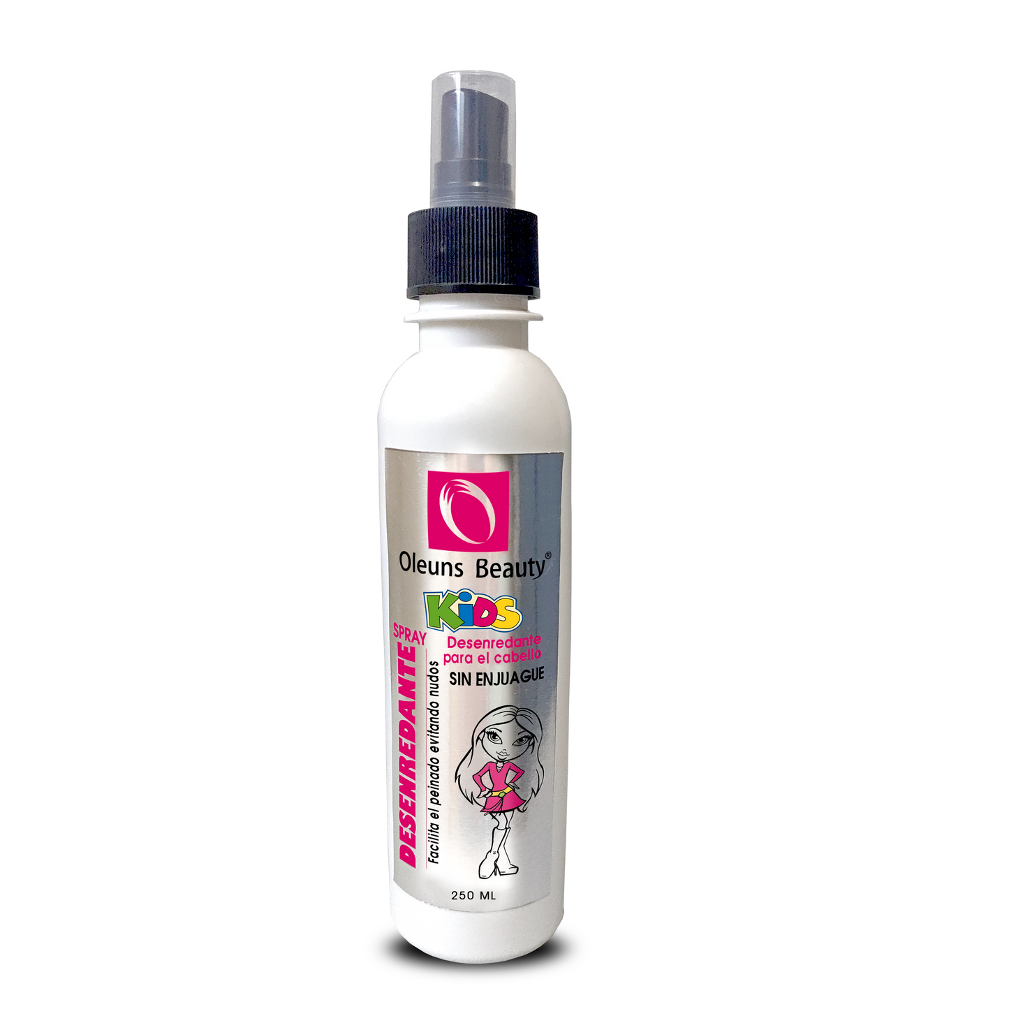 Desenredante spray para niñas con óleo de lino 250 ml