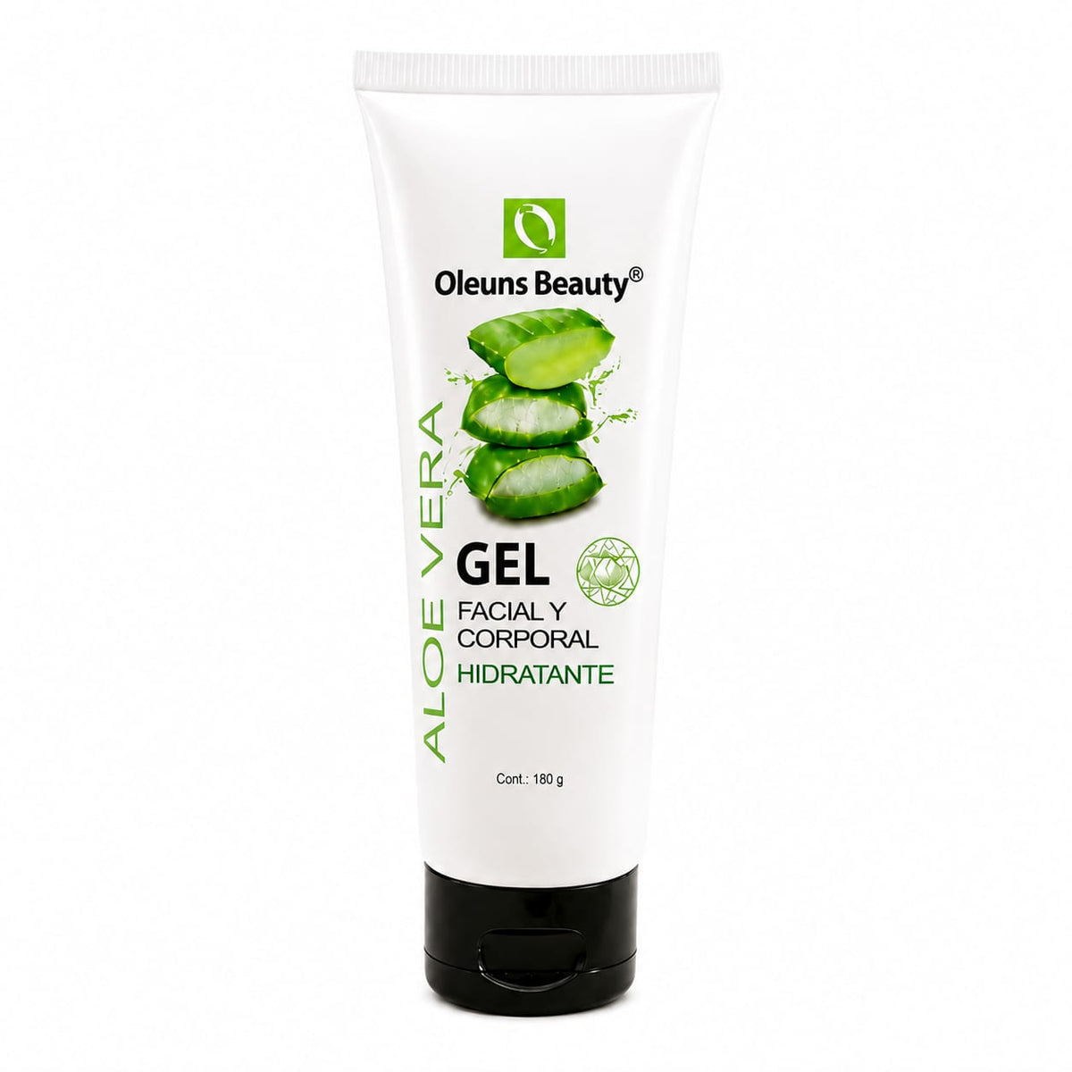 Gel facial y corporal hidratante con Aloe Vera 80 g.