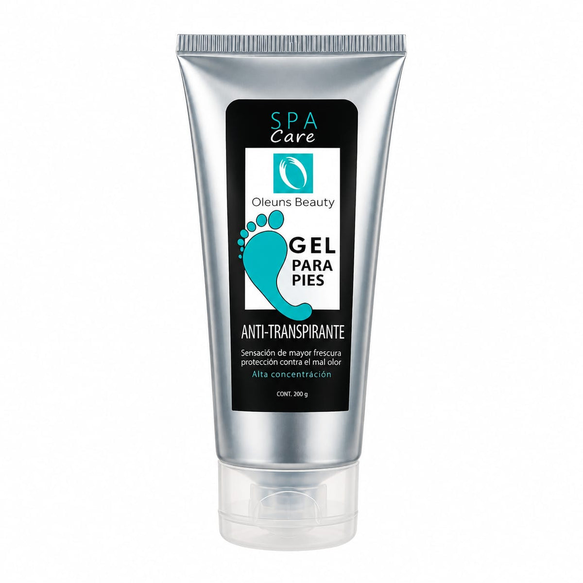 Gel de Pies Antitranspirante 200 g.