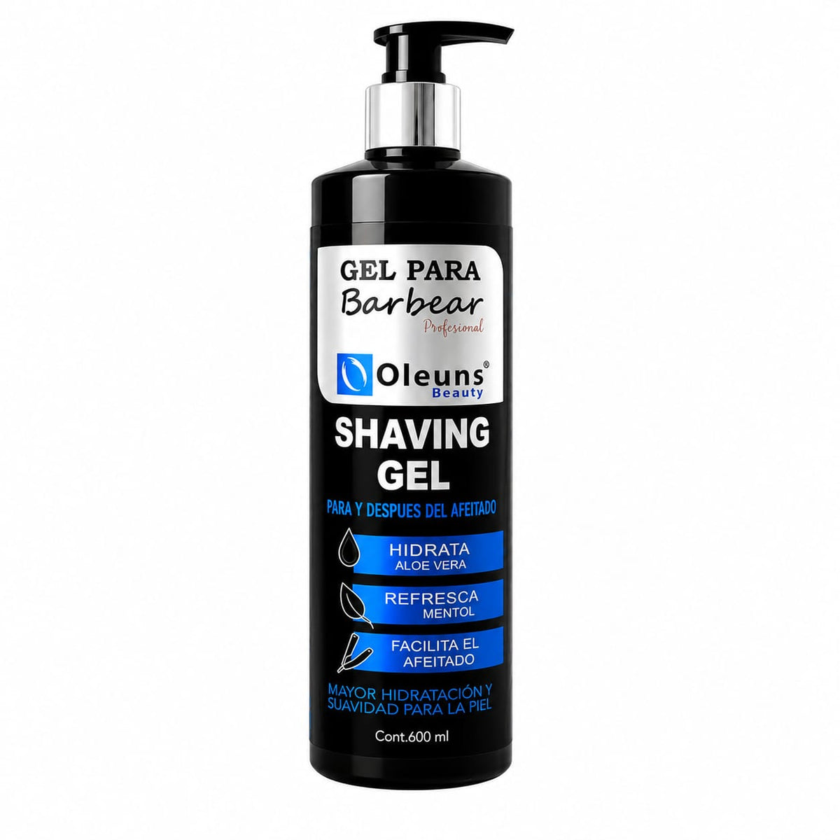 Gel para Barbear 600 ml.