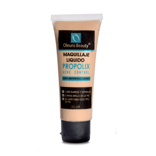 Maquillaje líquido propolix - acné anti - imperfecciones 50 ml