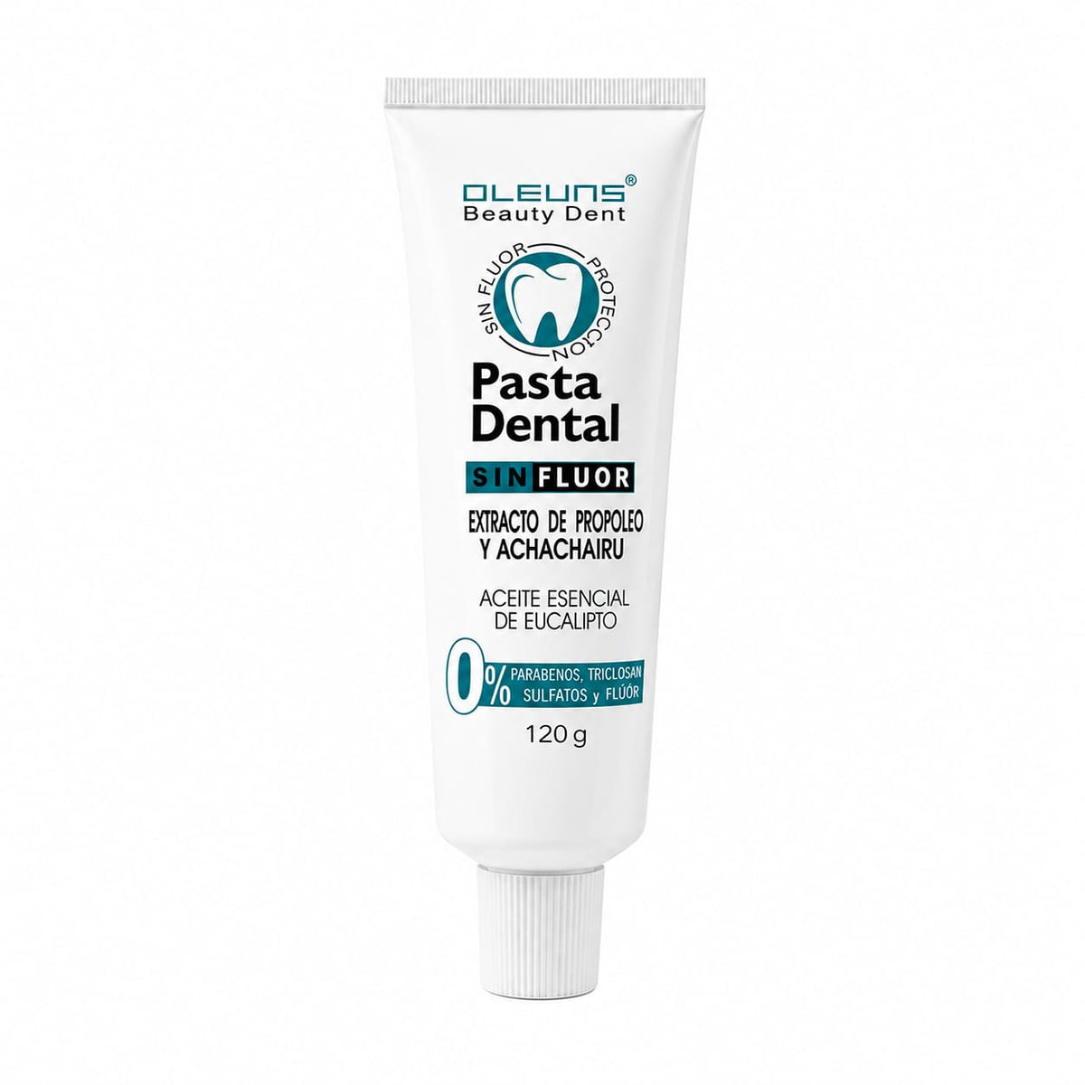 Pasta Dental sin Fluor con Extracto De Propóleo 120 g.