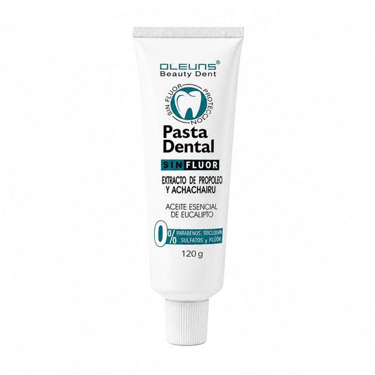 Pasta Dental sin Fluor con Extracto De Propóleo 120 g.