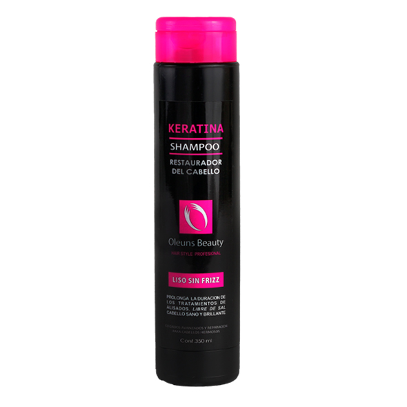 Shampoo de keratina restaurador de cabello 350 ml